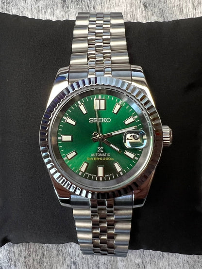 SeikoDatejust Green dial