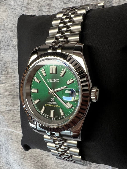 SeikoDatejust Green dial