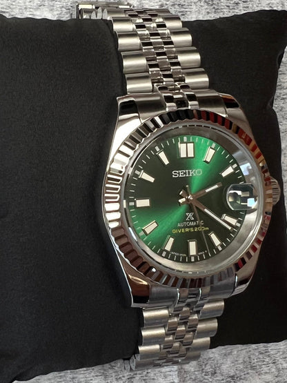 SeikoDatejust Green dial