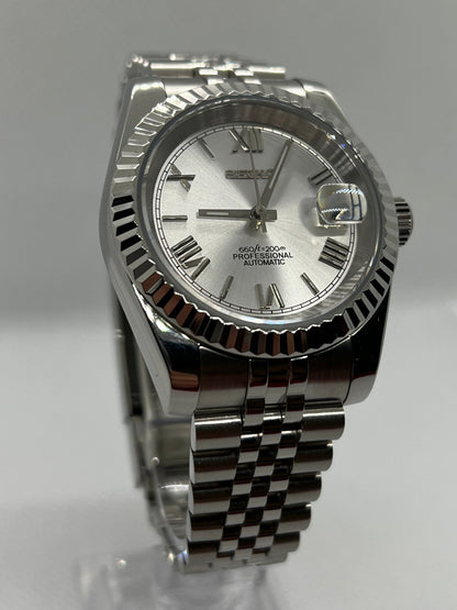 SeikoDatejust White Roman