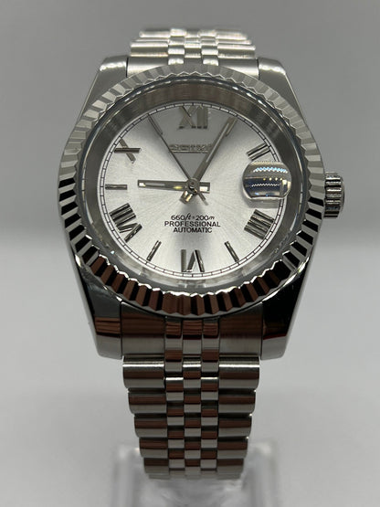 SeikoDatejust White Roman