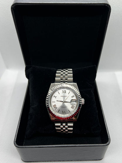 SeikoDatejust White Roman